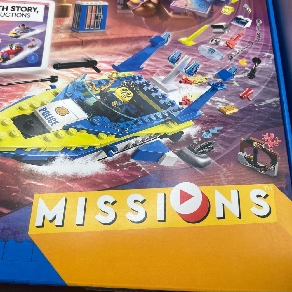 LEGO City 60355 Water Police Detective Missions New Sealed retired - Picture 7 of 10